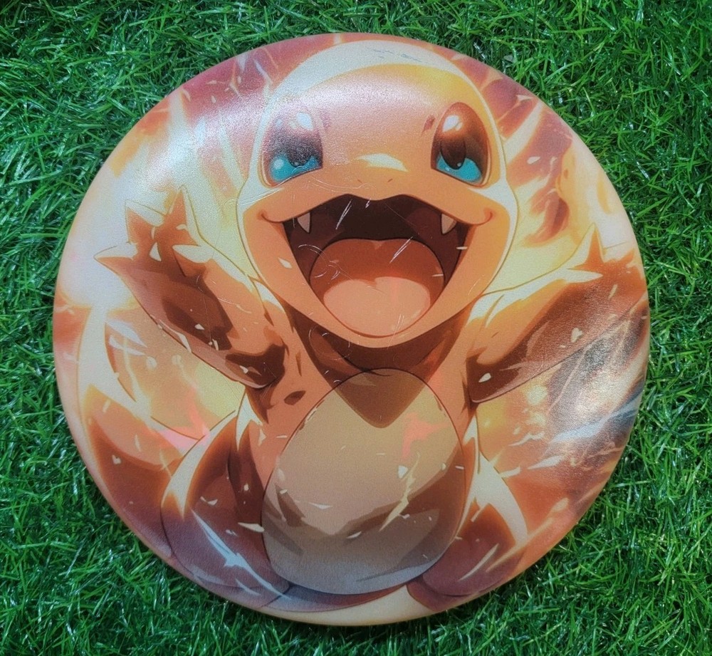 CHARMANDER POKEMON Dino Discs Triceratops Kids Disc Golf – Egg Shell 122G LIGHT
