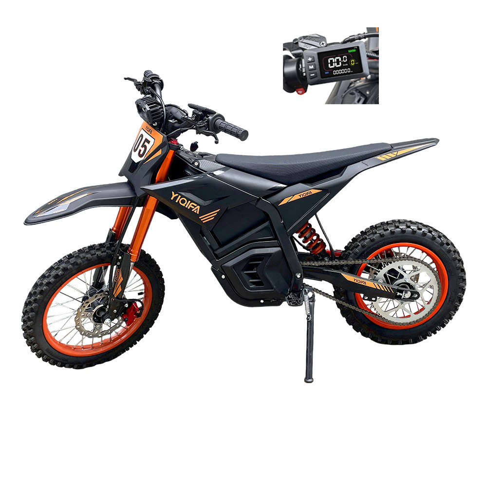 3000W Electric Dirt Bike 48V 21AH 35MPH Off Road Motorcycle Teens Adult