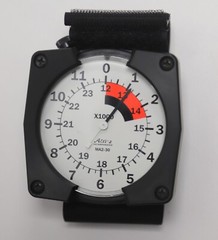 Skydiving altimeter : Altimaster-2 BRAND NEW 3″ face high altitude (MA2-30) HALO