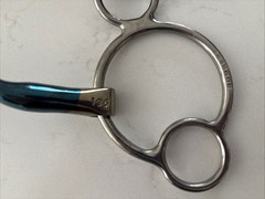NEW Bombers Happy Tongue 2 1/2 Ring Bit 135, 5 1/4”