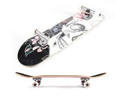 Skateboards for Beginners,31 * 8 inches Complete Skateboards for 9