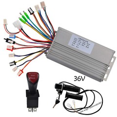 36v 800w Brushless Controller Throttle Forward Reverse Switch E-Bike Gokart Quad
