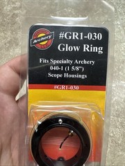 Specialty Archery Glow Ring #GR1-030 040-1 (1 5/8) Scope Housings