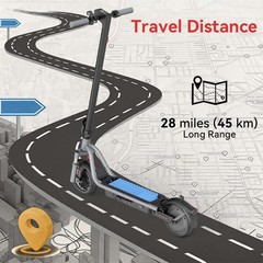 2025 Electric Scooter Adult Folding Long Range Fast Speed Safe Commute E-Scooter