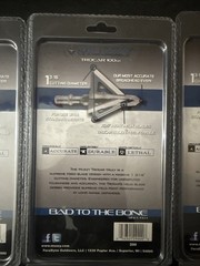 Muzzy Trocar 100gr 3-Blade Fixed Broadheads Archery Hunting – 5 Pack NEW