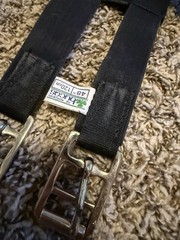 48” Bucas Cotton English Girth Black