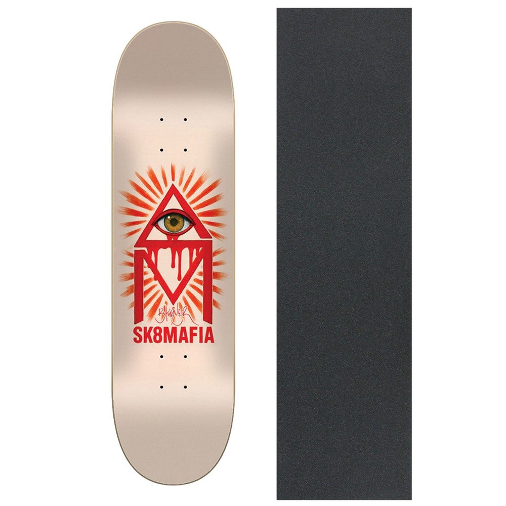 Skate Mafia Skateboard Deck Turner Eye Yes 8.1″ x 31.4″ with Grip