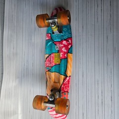 Unbranded Penny Cruiser Skateboard Unisex OS Multi Color Pop Art Graphic Lights