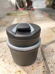 Car Ashtray Two-In-One Car Ashtray LED Light With Light