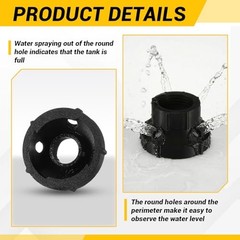 RV Water Fill Adapter, Fresh Water Tank Hose Adapter for Travel Trailer &