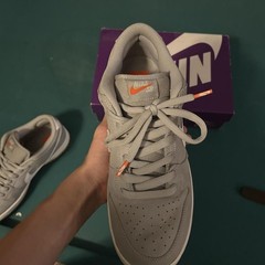 Nike SB Dunk Low Pro ISO Gray/White Gum Skateboarding Shoes Men’s US 11.5