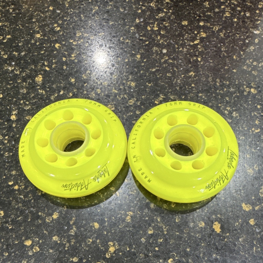 Labeda Addiction 76mm Grip Skate Wheels 2 wheels