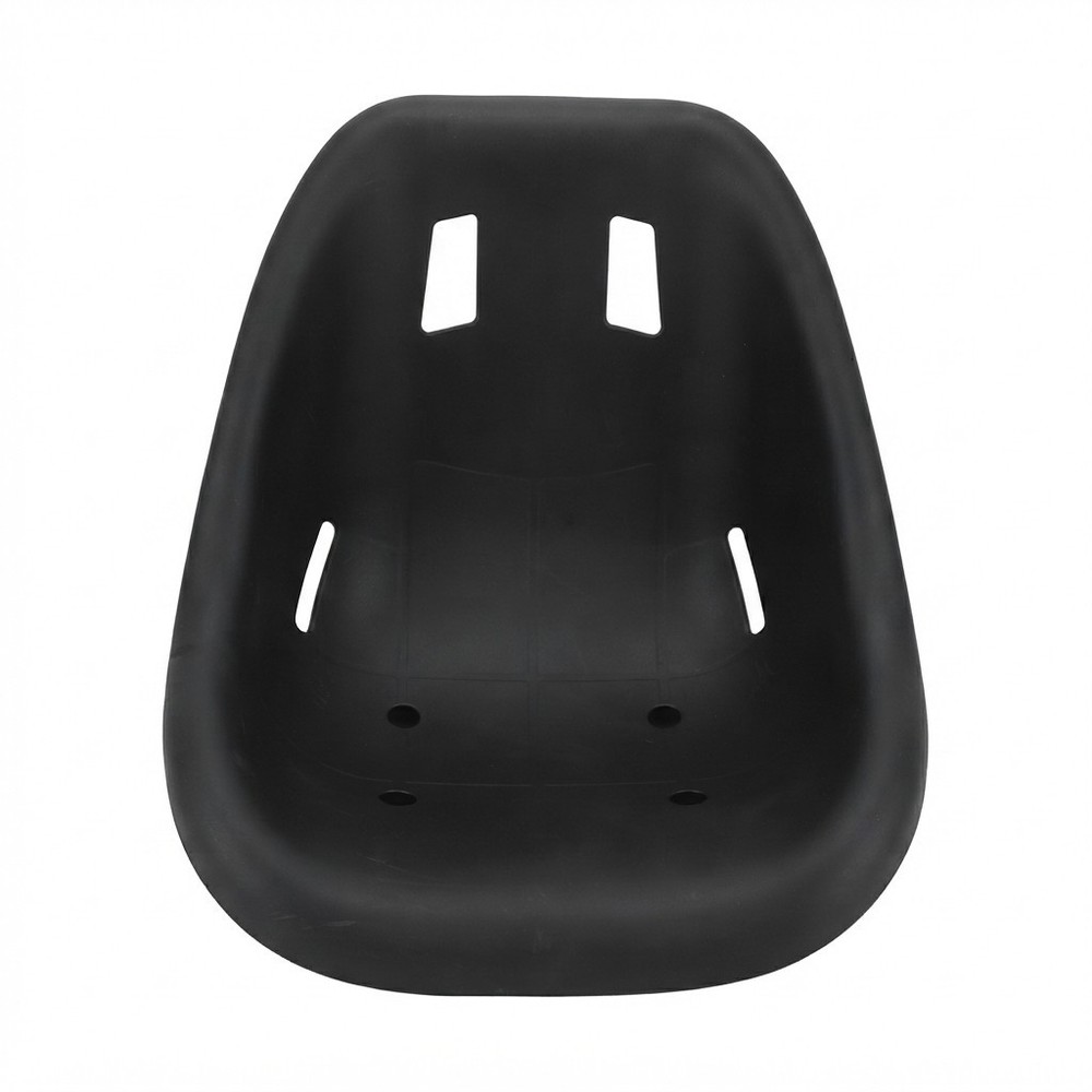 FOR Go Kart Large Size Seat Backrest Ergonomic Design Black ABS