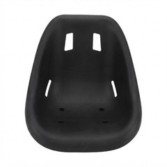 FOR Go Kart Large Size Seat Backrest Ergonomic Design Black ABS