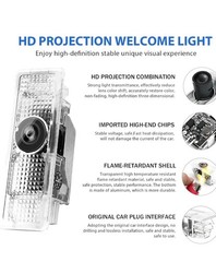 2Pcs Car Door Lights Compatible With Challenger 2015-Present. Personality Pat