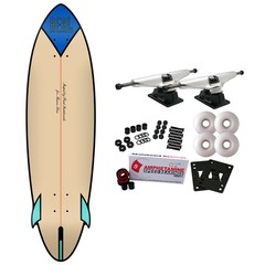 Real Skateboard Complete Mason Speed Egg CNC Cruiser 9.25″ X 34″