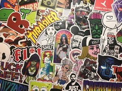 5000pcs Skateboard Stickers Bomb Vinyl Laptop Luggage Locker Decals Sticker
