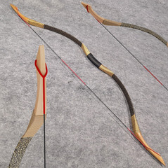 Archery Hunting Traditional Recurve Bow Handmade Mongolian Horsebow Shooting