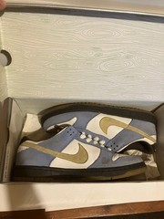 Nike SB Dunk Low Pro SB Homer Blue/White/Medium Yellow Skate Shoes Men’s US 9.5