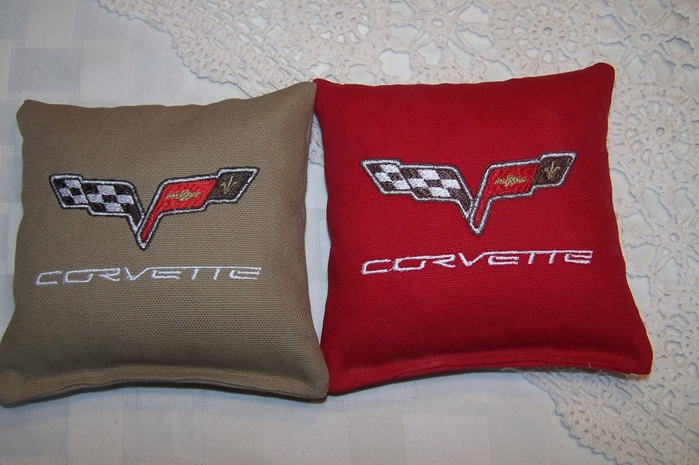 Eight Quality Cornhole Bags! Corvette! Whole Corn or Pellets