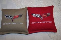 Eight Quality Cornhole Bags! Corvette! Whole Corn or Pellets