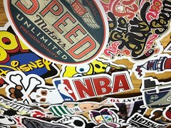 100 Skateboard Stickers bomb Vinyl Laptop Luggage Decals Dope Sticker Lot best