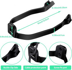 2 Pieces Rear Fender Mudguard Bracket Rear Fender Scooter Replacement Accessory