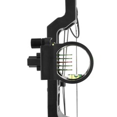 5 Pin Compound Bow Sight 0.019″ Optical Fiber Adjustable Archery RH LH Hunting
