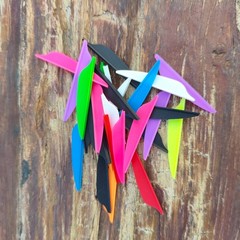 50pcs 1.75″ Arrow Rubber Vanes Wings Target Archery Shooting Archery Shaft DIY