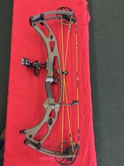 Hoyt RX9 Ultra| 60LB| 28.25-29 DL | Axcel Single Pin Driver | Qad Drop Away