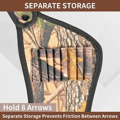 Archery Arrow Quiver Bag Crossbow Bolts Quiver Hip Arrows Pocket Holder Waist