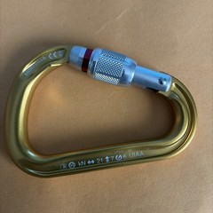Petzl Triact Lock Lightweight D Shape Carabiner For Climbing And Mountaineering