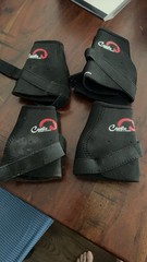 Pair BFB (Big Foot Boot) Draft Size Hoof Boot. Size 9 w/Cavallo Pastern Wrap