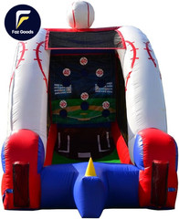 Inflatable Baseball Toss Game with Blower 100% Commercial Grade PVC Vinyl NEW