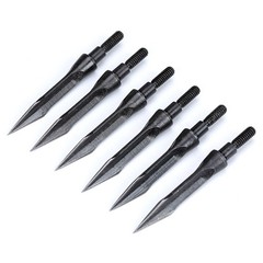 24Pcs Archery Broadheads 112Grain Arrowheads Screw-in Arrow Tips for Bow Hunting