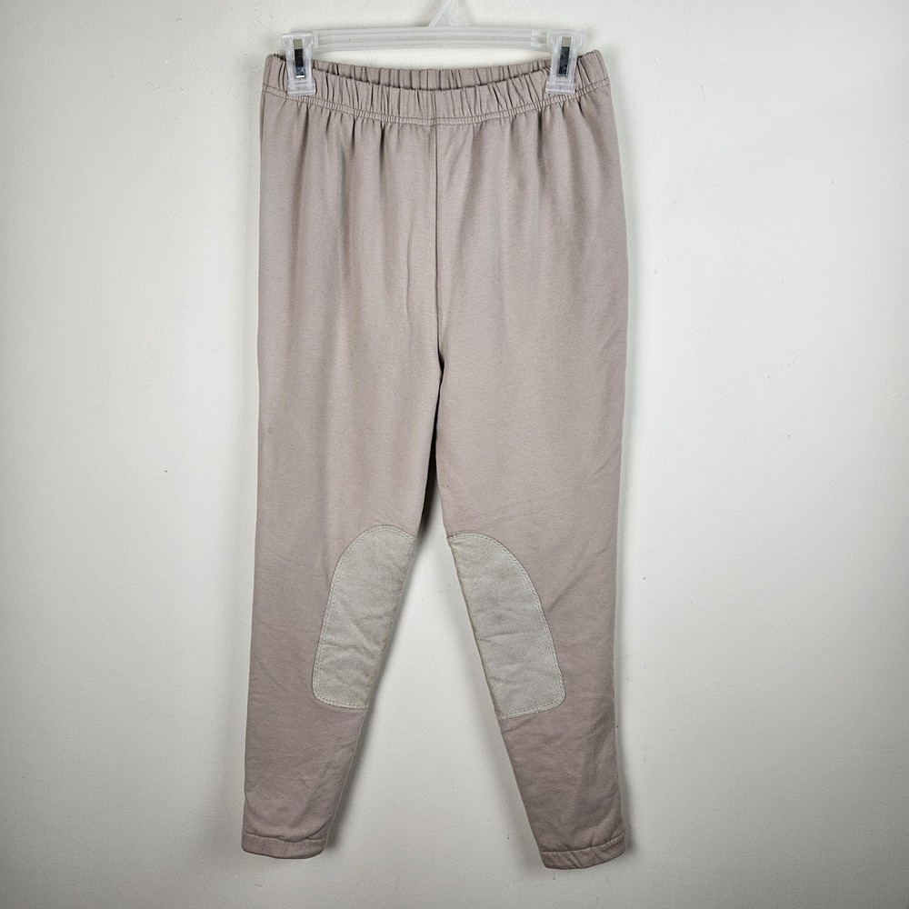 NWT EQ Equestrian Riding pants adult Large beige fleece lined made in USA $69