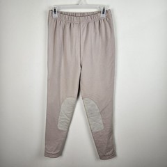 NWT EQ Equestrian Riding pants adult Large beige fleece lined made in USA $69
