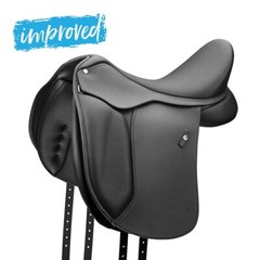 Horse English Dressage saddle with cow super softy leather 14″-19″ inches