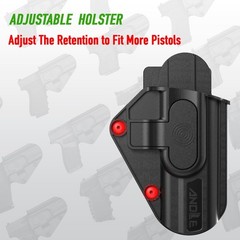 Adjustable Holster for Glock 17 19 19X 43 44 45 48 / Hellcat Pro/Ruger 57 / S…