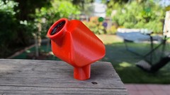 PAINTBALLDNA MICRO GEOFF BOX 17RD PAINTBALL LOADER HOPPER PUMP NEW RED