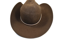 Stetson 4X Buffalo FUR FELT Hat Powder River Cowboy Hat SIZE 7 MINK