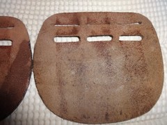 DOVER CIRCUIT Billet Guards – Quality Leather – NICE! (Set of 2 Guards)
