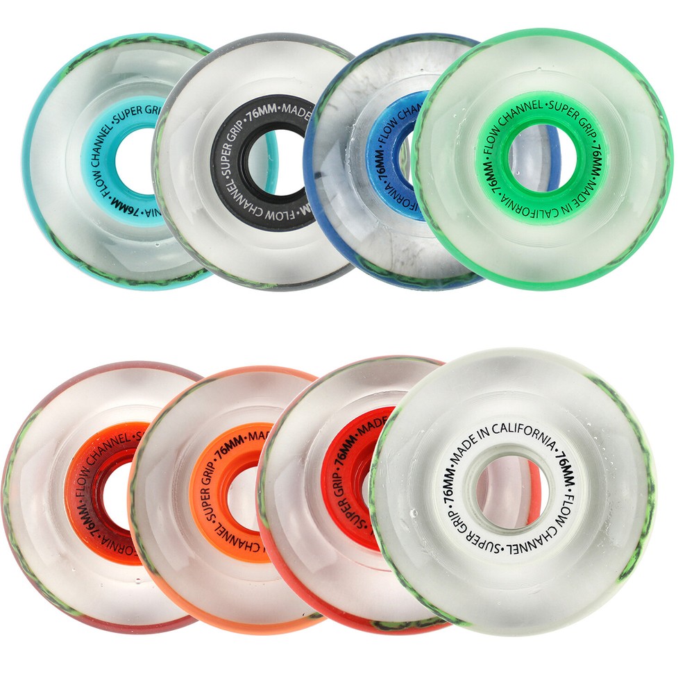 Labeda Slime Roller Hockey Wheels X-Soft (76A) 8-Pack