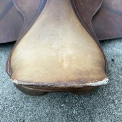RARE ZALDI Close Contact Saddle – Bentley II – 17″ – Quality Leather – Spain