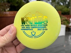 1992 Heavyweight Worlds Indianapolis Worlds Innova Ontario MINI Disc Golf #530