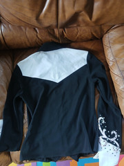 Rod’s Small Pink and Black Western Show Shirt (SEE DESCRIPTION)