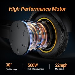 AOVOPRO ESMAX Electric Scooter for Adult 14.5ah 22mph Foldable Escooter 31Miles