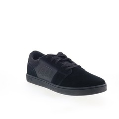 Etnies Cresta 4101000575003 Mens Black Suede Skate Inspired Sneakers Shoes