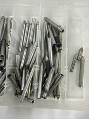 Item 3607 – Vintage Archery Points – Variety Of Weights 45, 75, 85 – Glue In/On