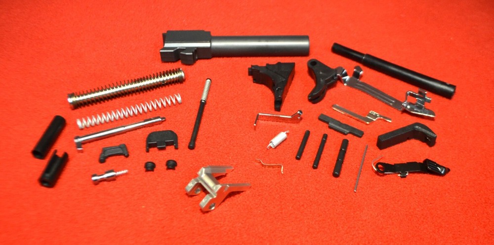 GLOCK 19 Gen 3 9mm Barrel + Lower Parts Kit + UPK + Locking Block + Tool